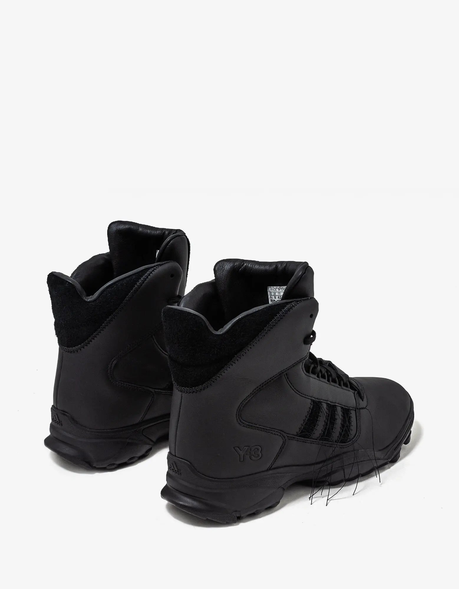 Y-3 Black Stitch Stripes GSG9 Trainers - 3
