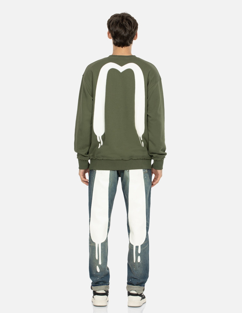 Graffiti Daicock and Kamon Print Relax Fit Sweatshirt 5