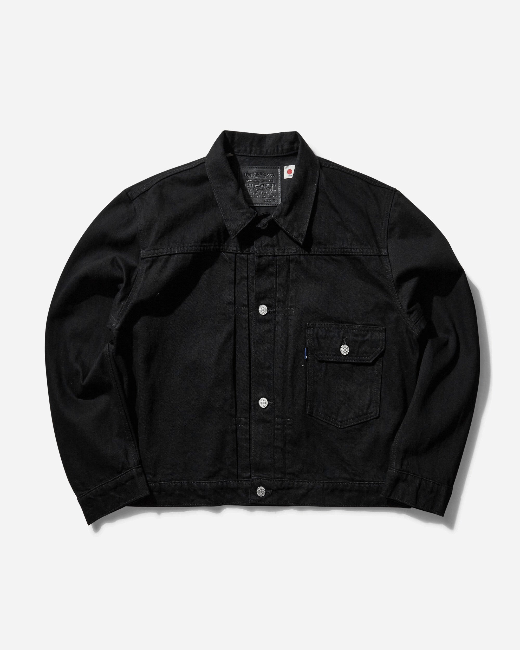 Japanese Denim Type I Jacket Black - 1