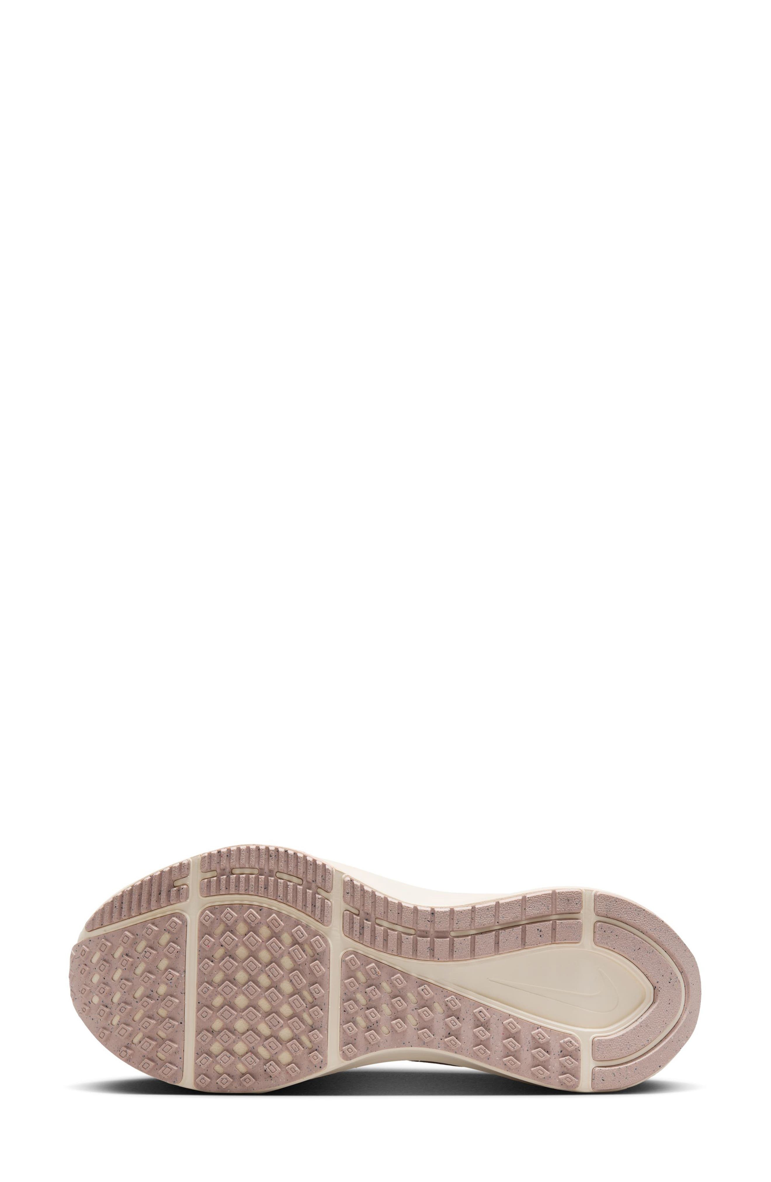 Nike Air Zoom Structure 25 Road Running Shoe in Pink Oxford/Pale Ivory at Nordstrom - 4