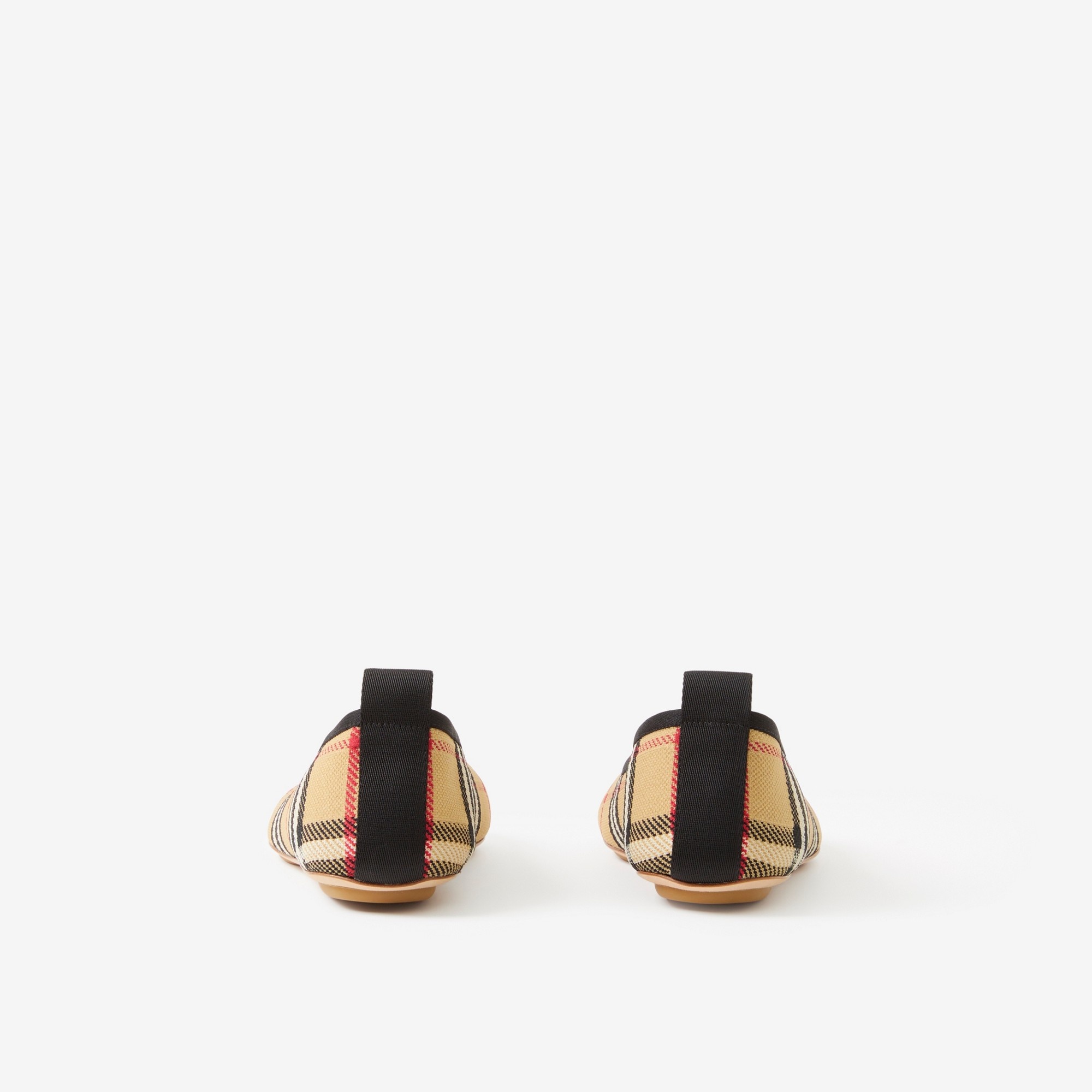 Vintage Check Ballerinas - 3