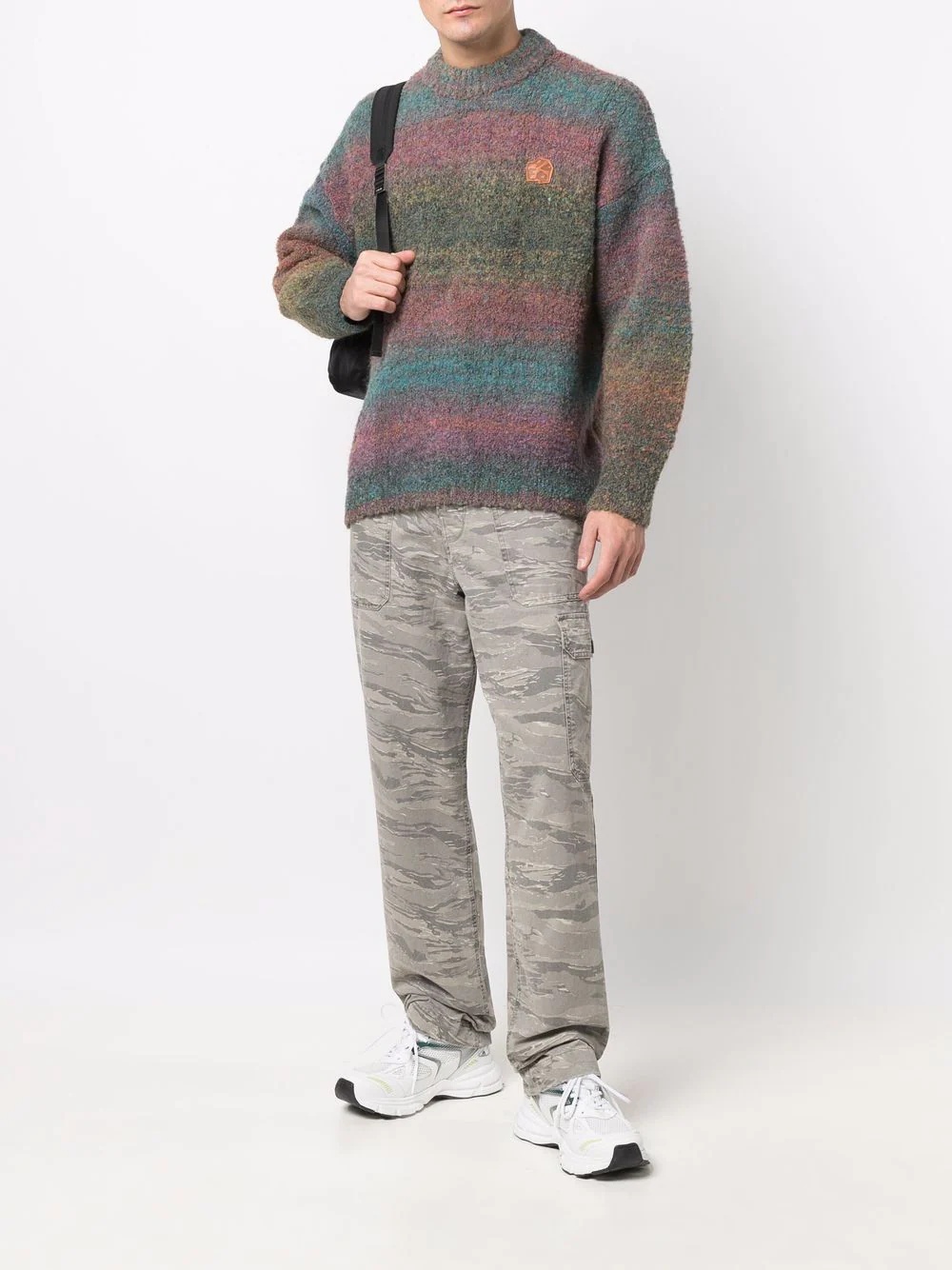 Canyon striped oversize jumper - 2