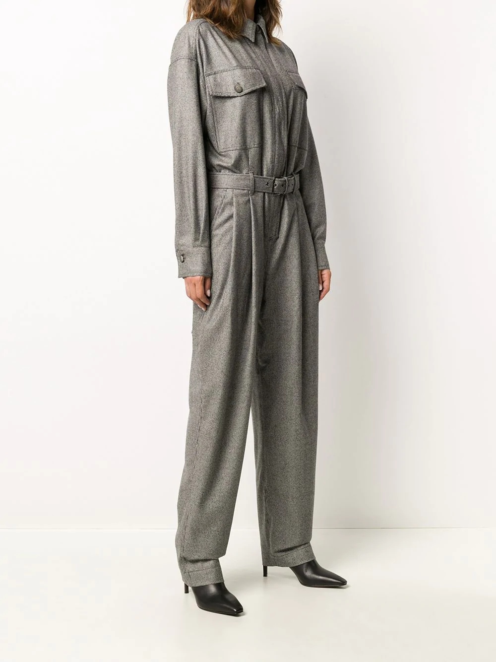 houndstooth boiler suit - 3