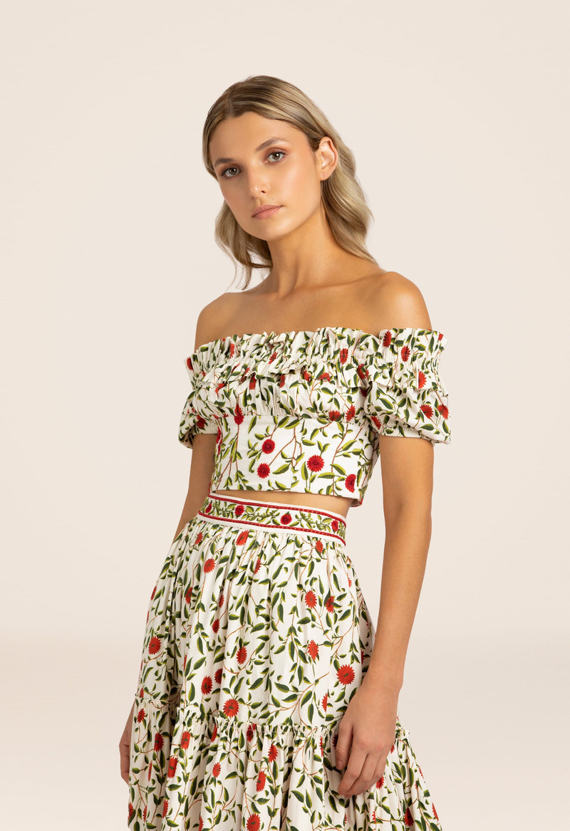 Macadamia Hedera Maxi Skirt 4