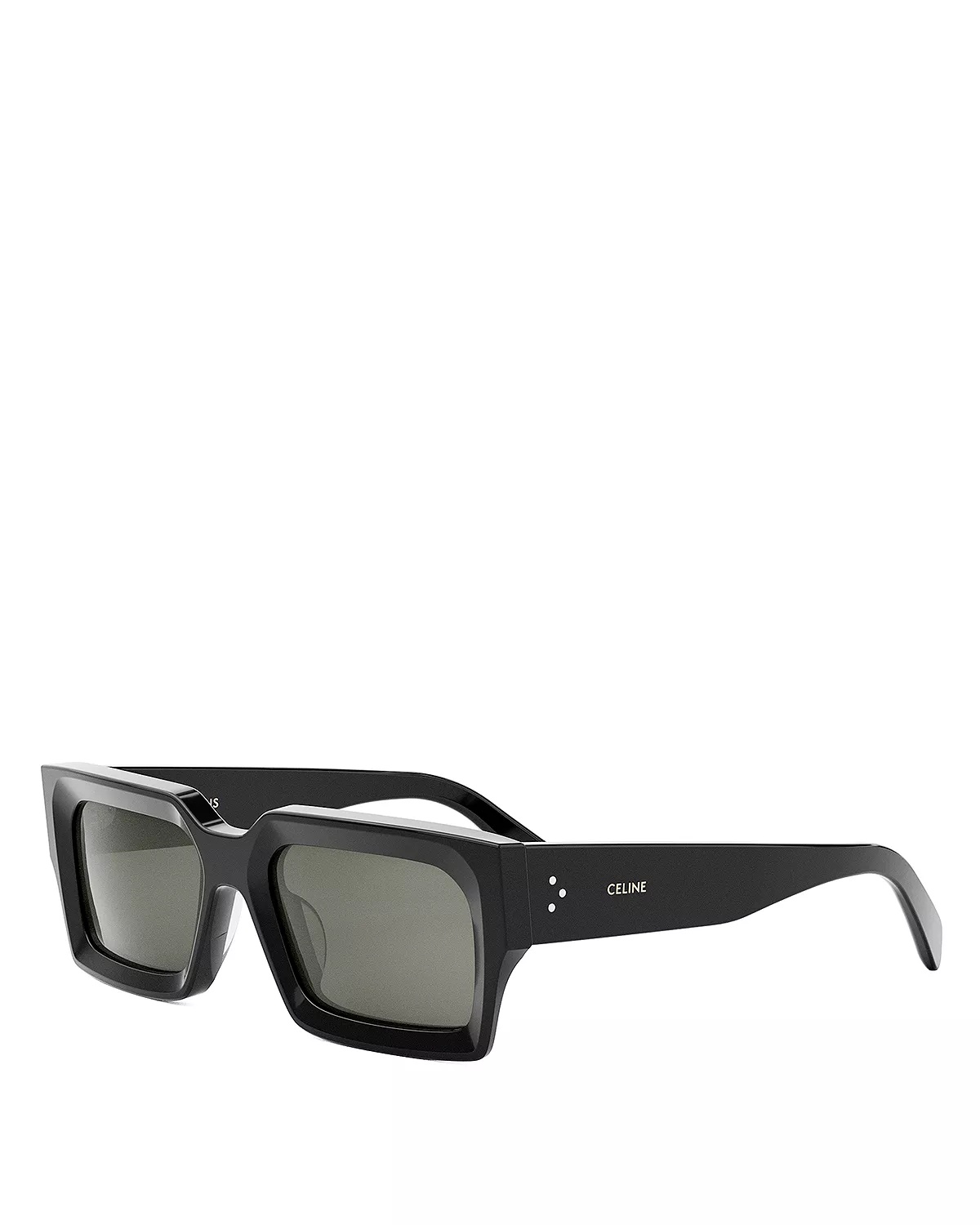 Bold 3 Dots Rectangular Sunglasses, 54mm - 1