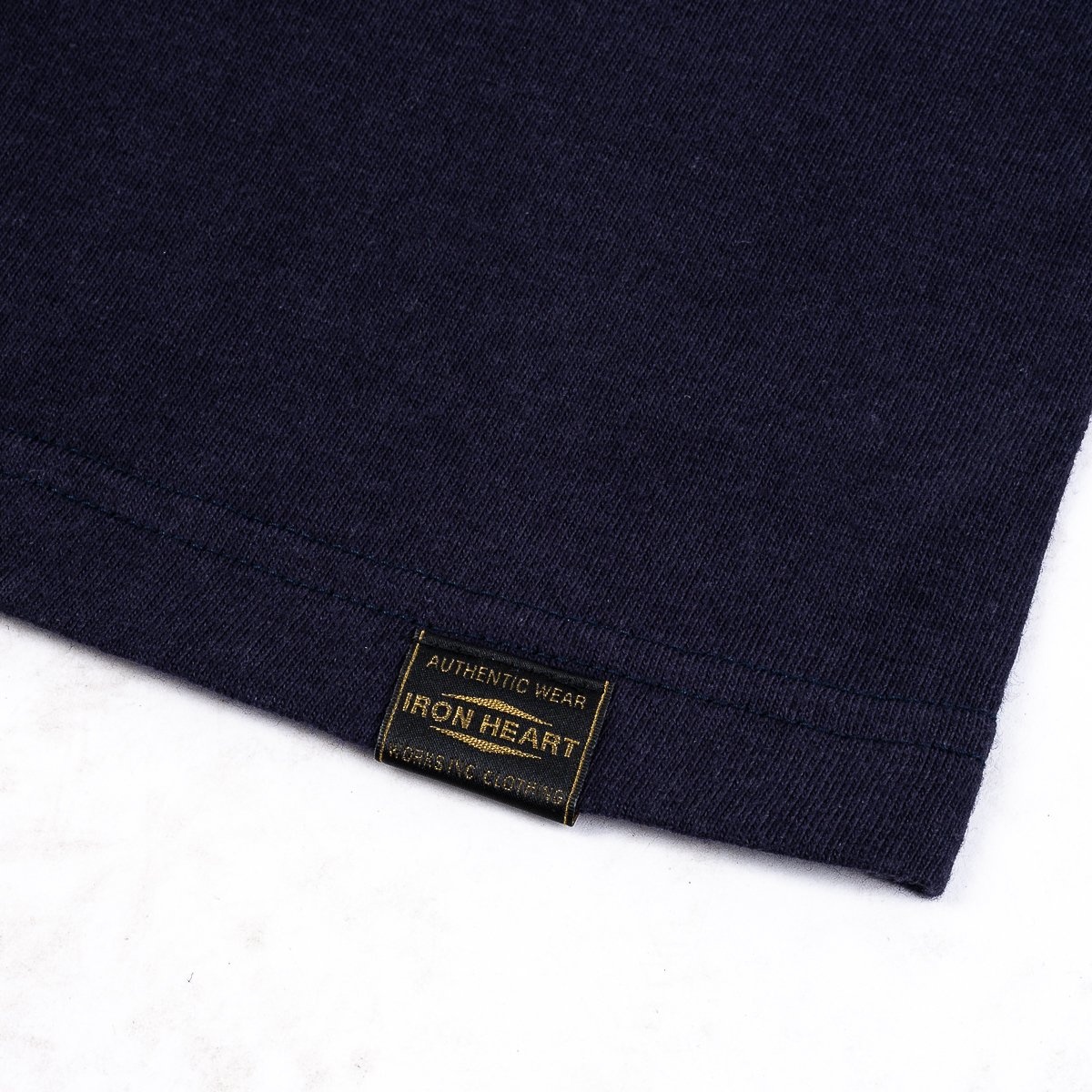 IHPT-777-NAV 6.5oz 777 Cut Printed Loopwheel Crew Neck T-Shirt - Navy - 6