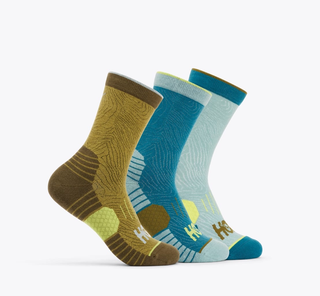 All Gender Crew Run Sock 3-Pack - 1