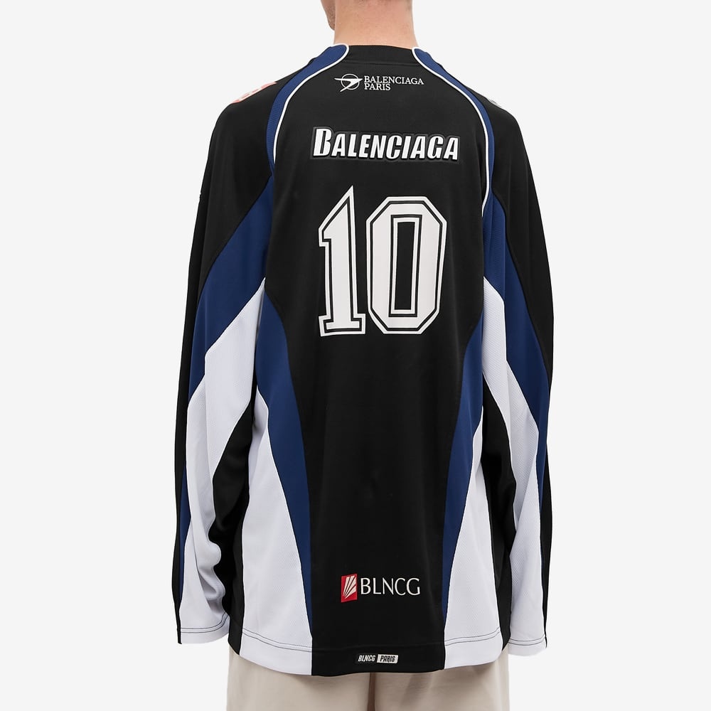 Balenciaga Long Sleeve Hockey Shirt - 6