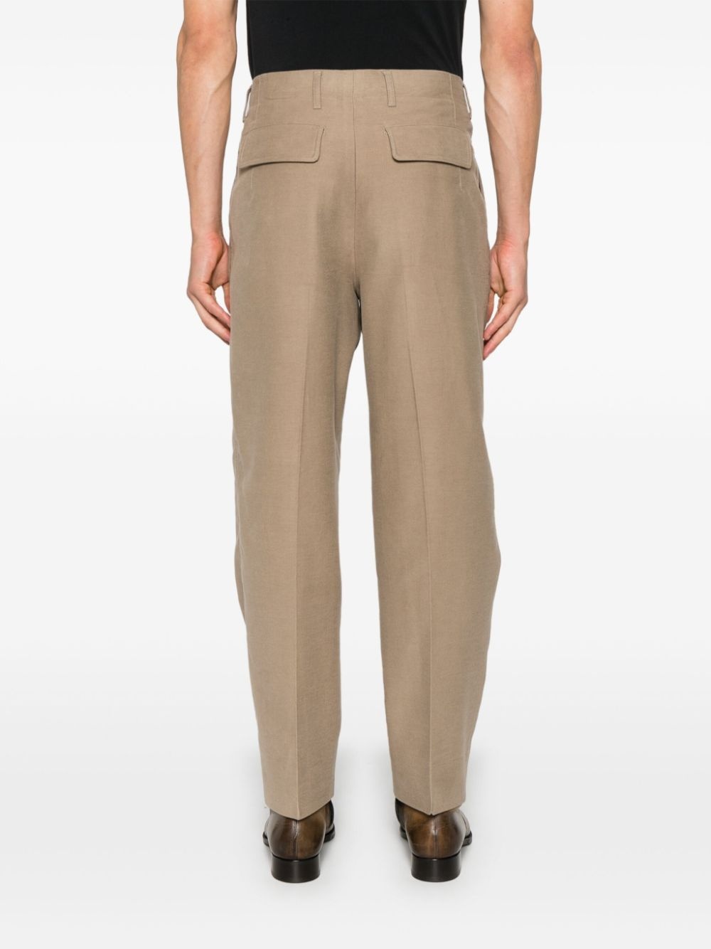 pleated trousers - 4