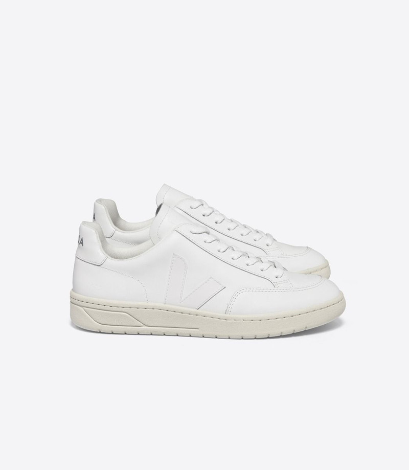 V-12 LEATHER WHITE - 1