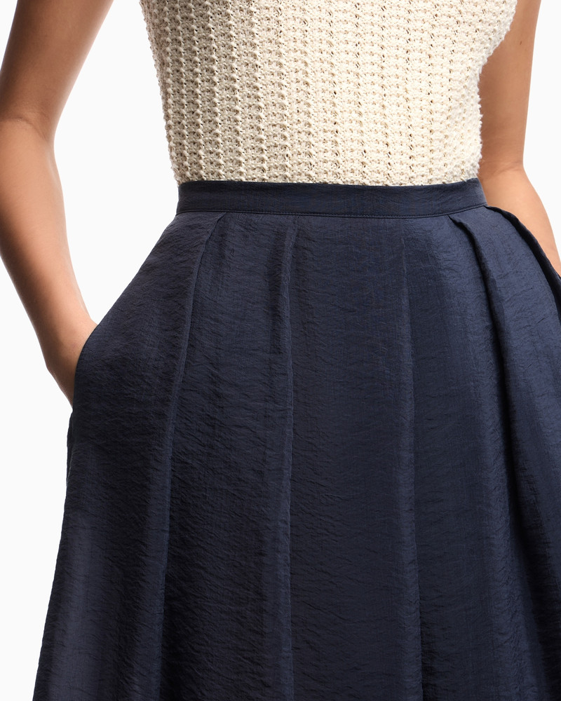 TECHNICAL CREPON SKIRT 5