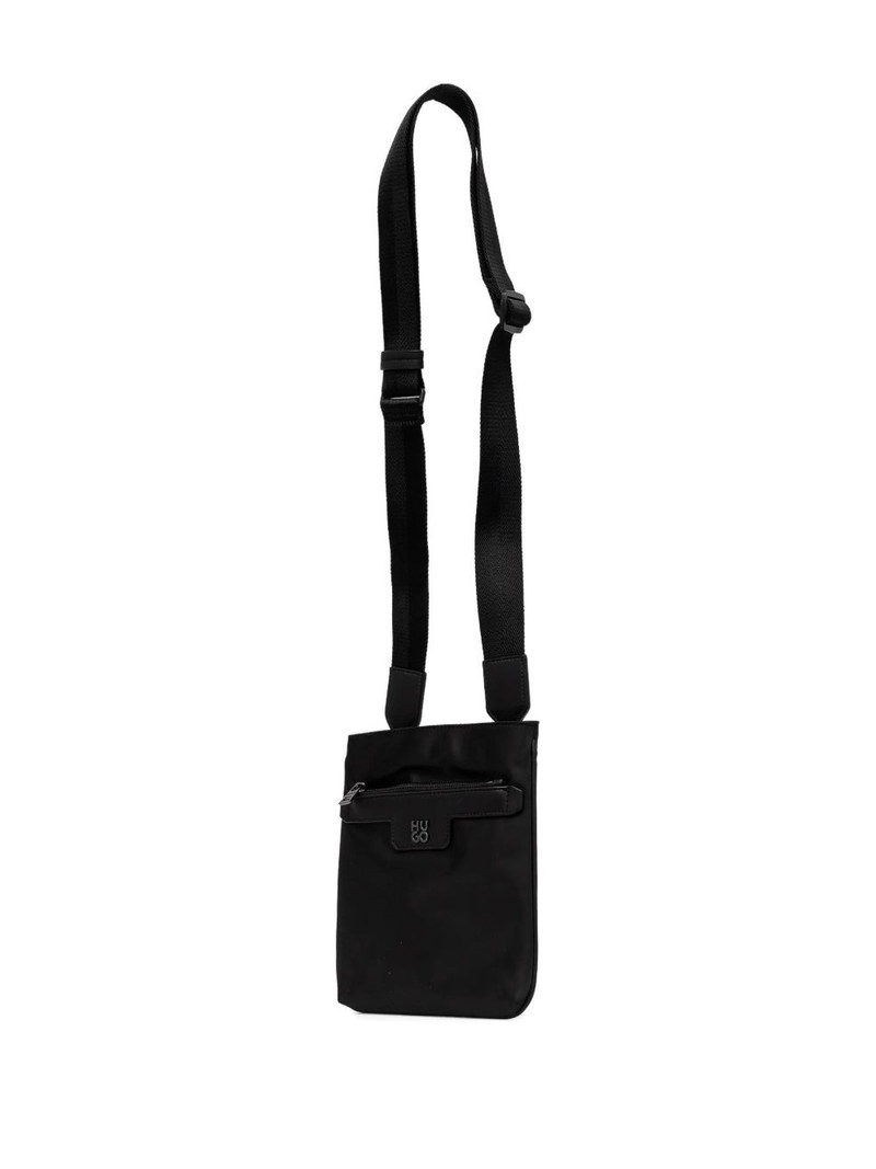 HUGO logo-plaque adjustable-strap small bag outlook