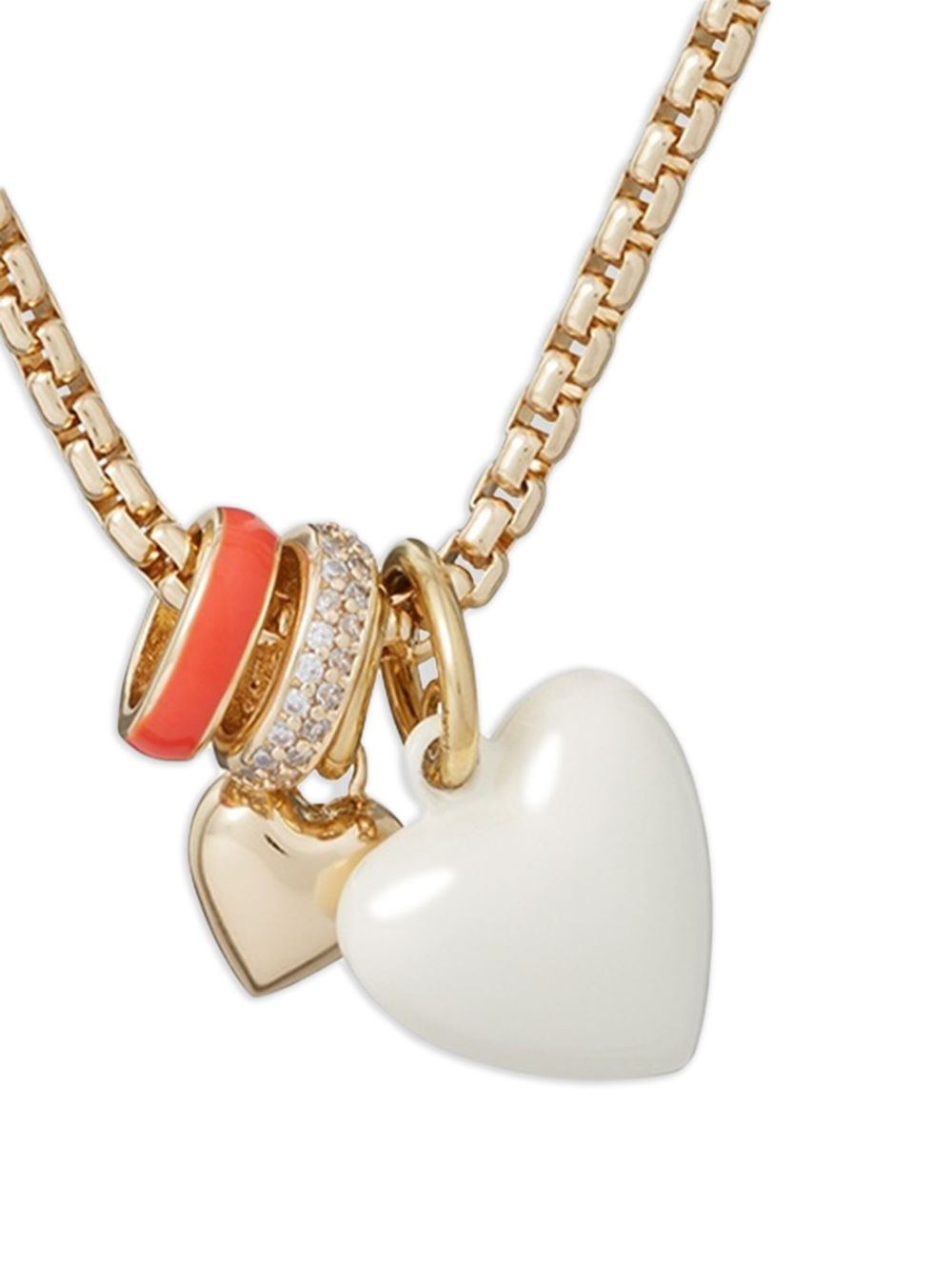 The Box Chain heart-charm necklace - 2