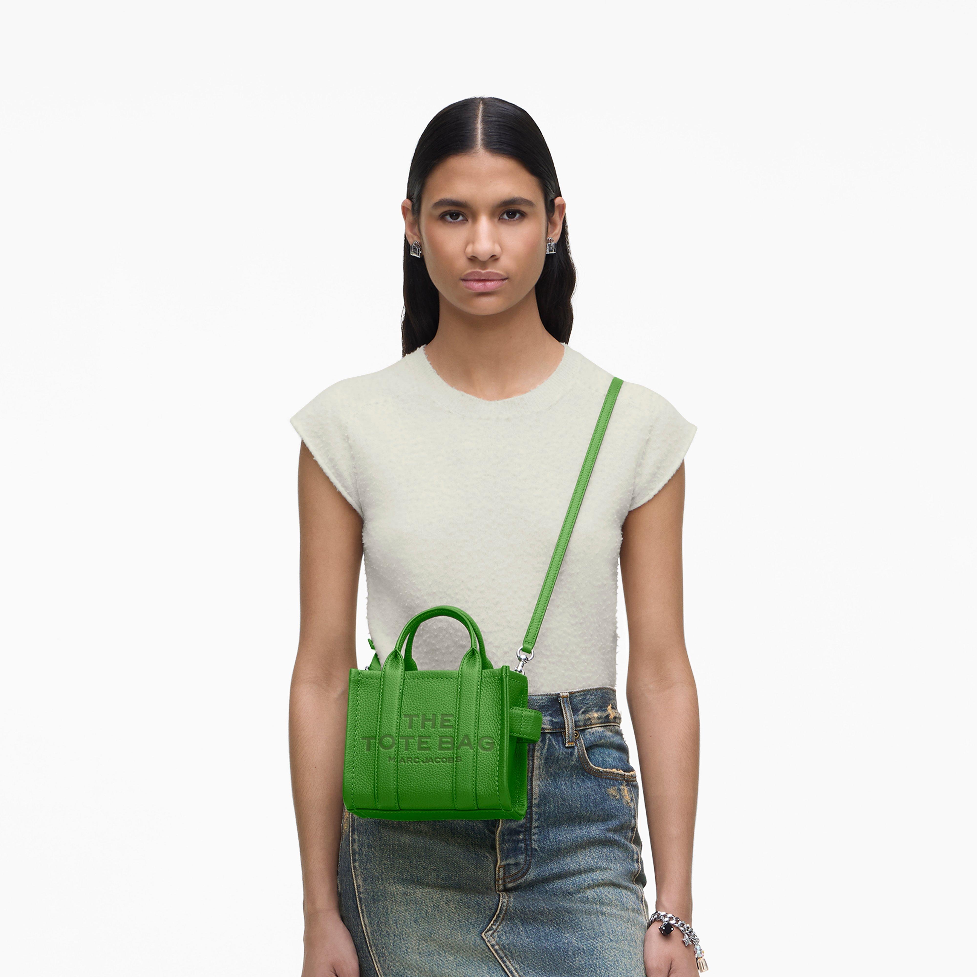 THE LEATHER CROSSBODY TOTE BAG - 2