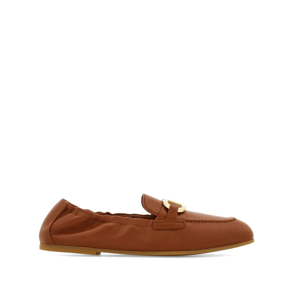 Ferragamo Brown Loafers Women - 1