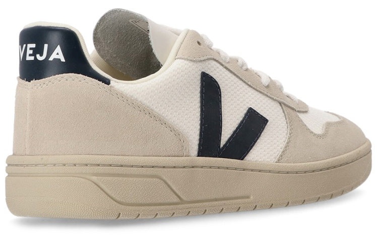 Veja V-10 Panelled Low-Top 'White Beige Black' VX0101380 - 3