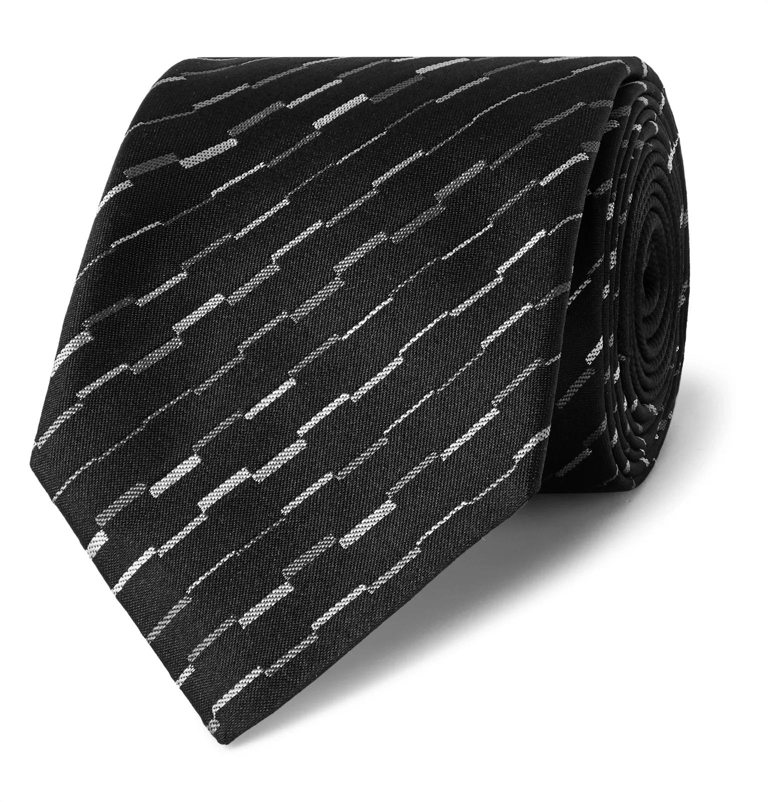 7cm Silk-Jacquard Tie - 1