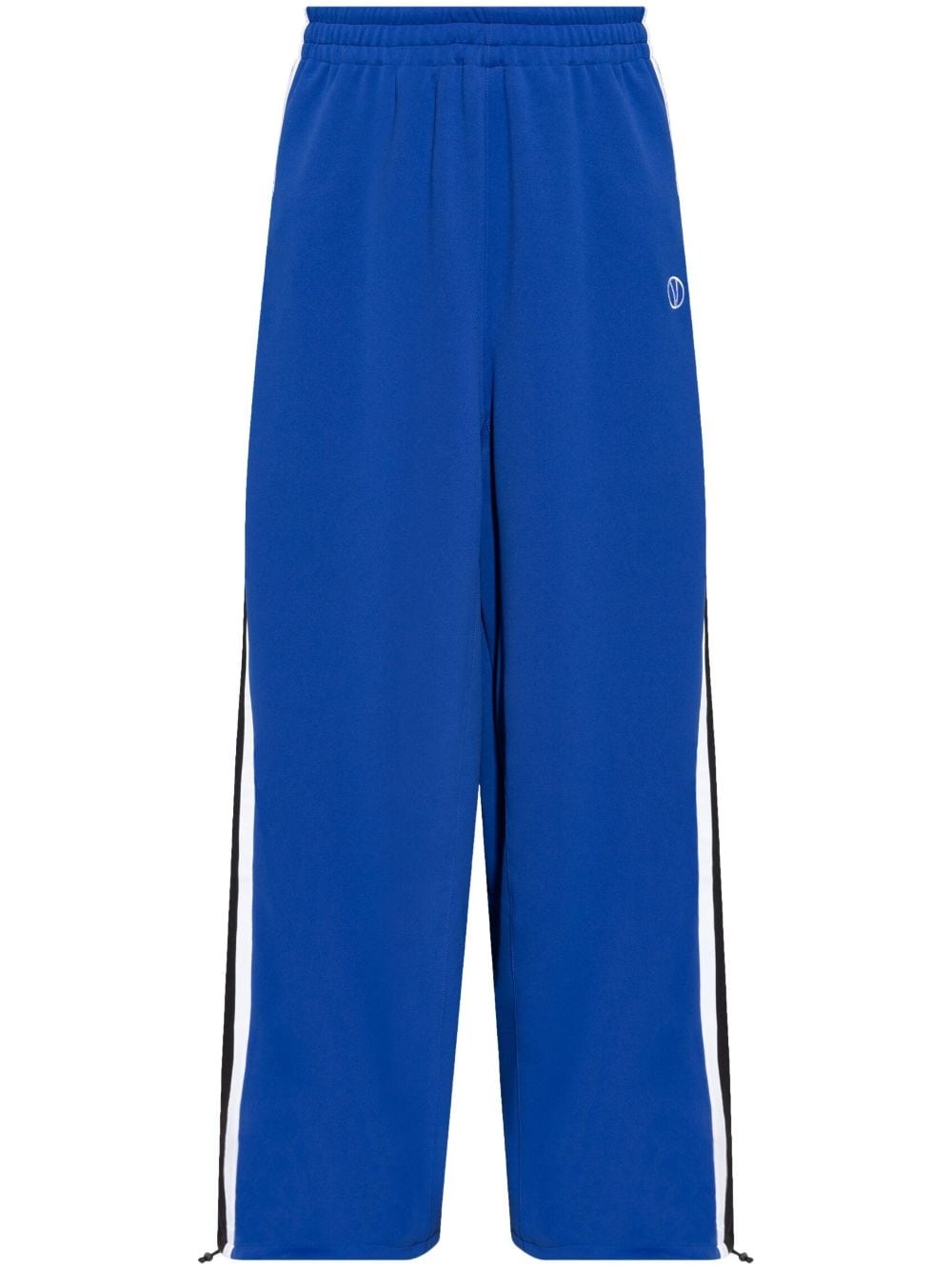 striped track pants - 1