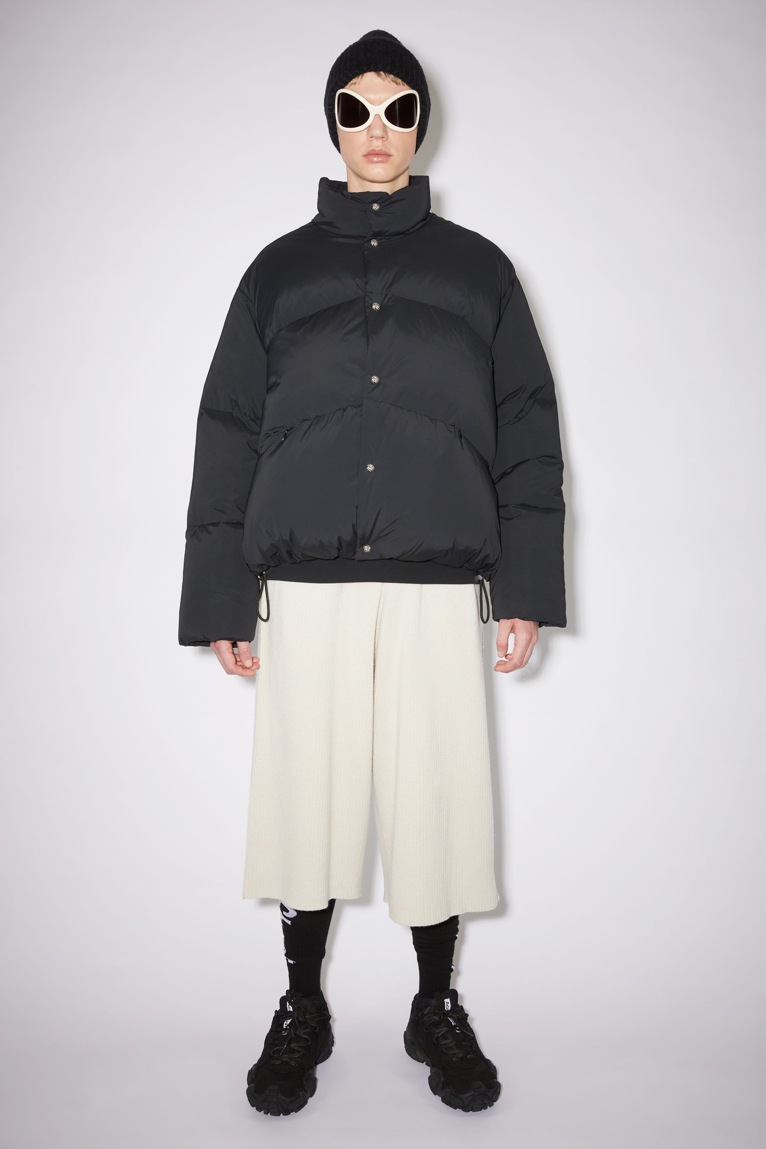 Down puffer coat - Black - 2