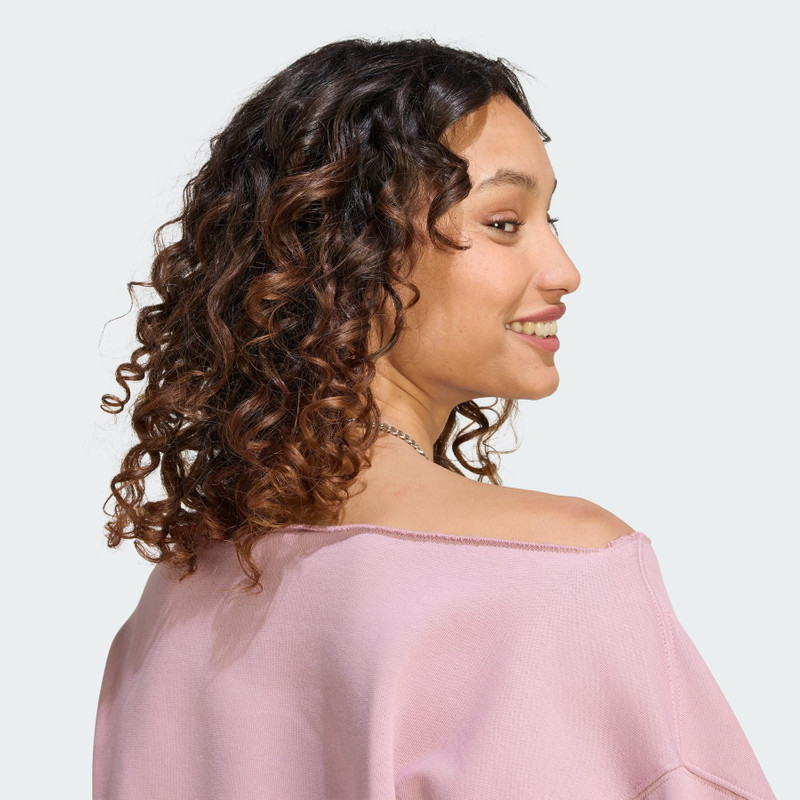 ESSENTIALS FLEECE BOATNECK SWEATSHIRT 6