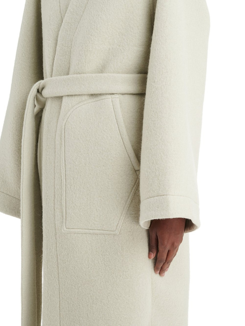 Belted wool and alpaca-blend coat 8