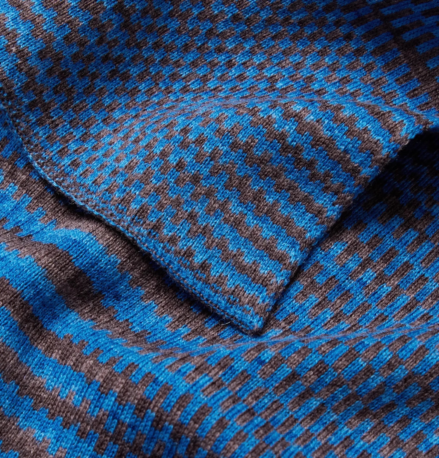 Striped Wool Scarf - 3