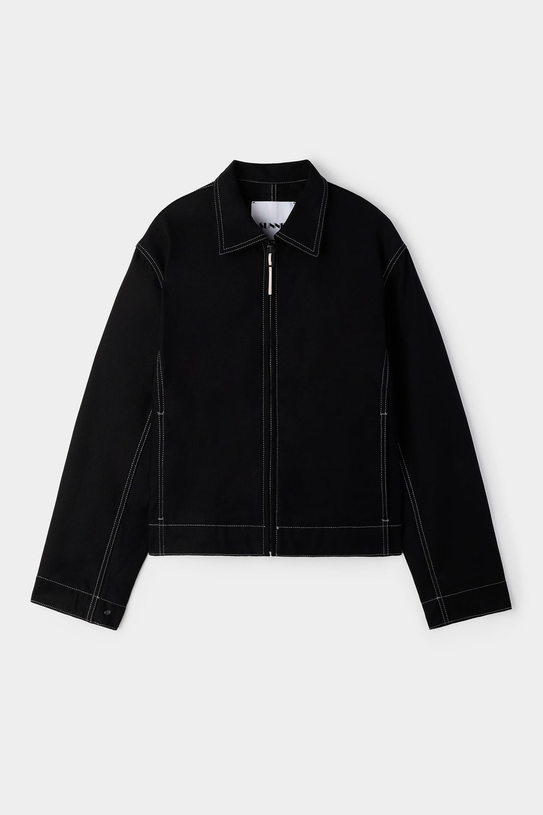 BOMBER / black & black stripes - 2