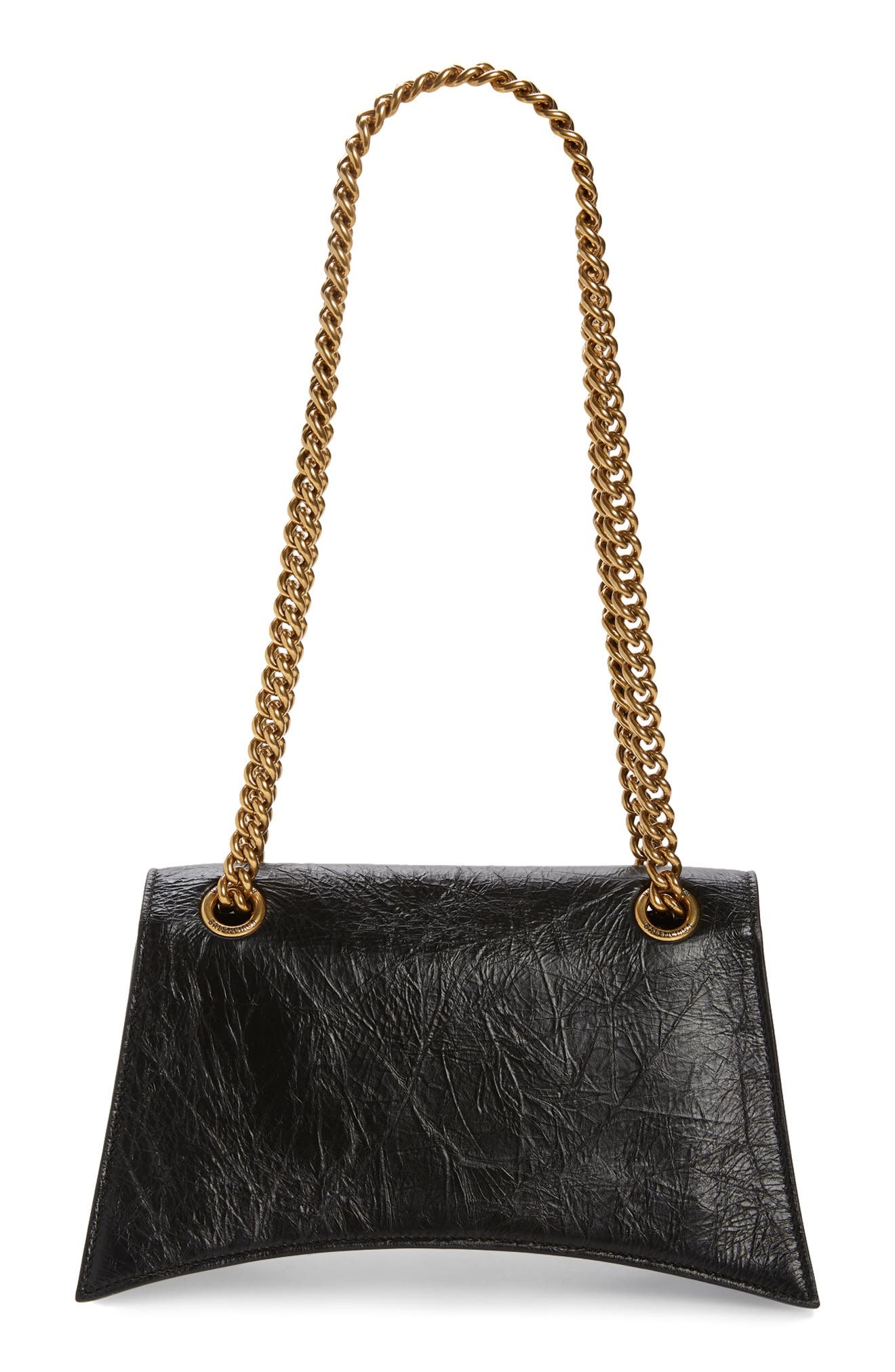 Crush Leather Shoulder Bag - 4