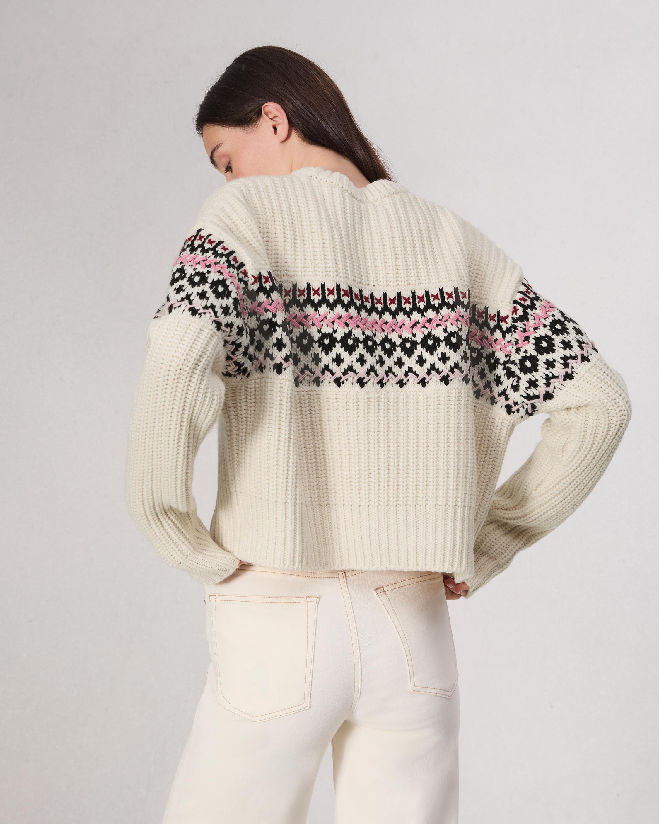 Leigh Fair Isle Sweater - 5