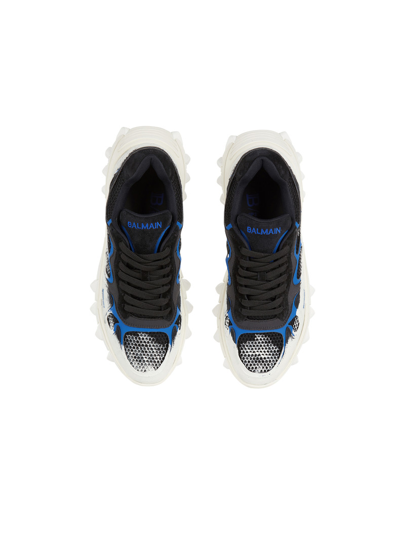 B-East trainer in leather, suede and mesh 3