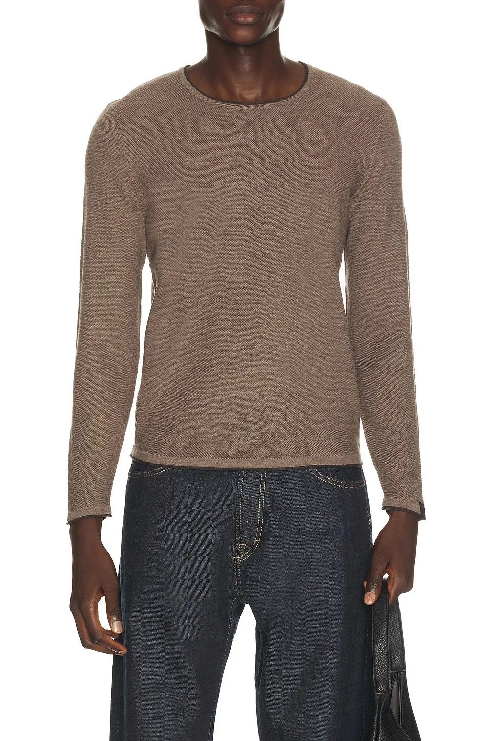 Brooks Wool Crew Sweater - 1