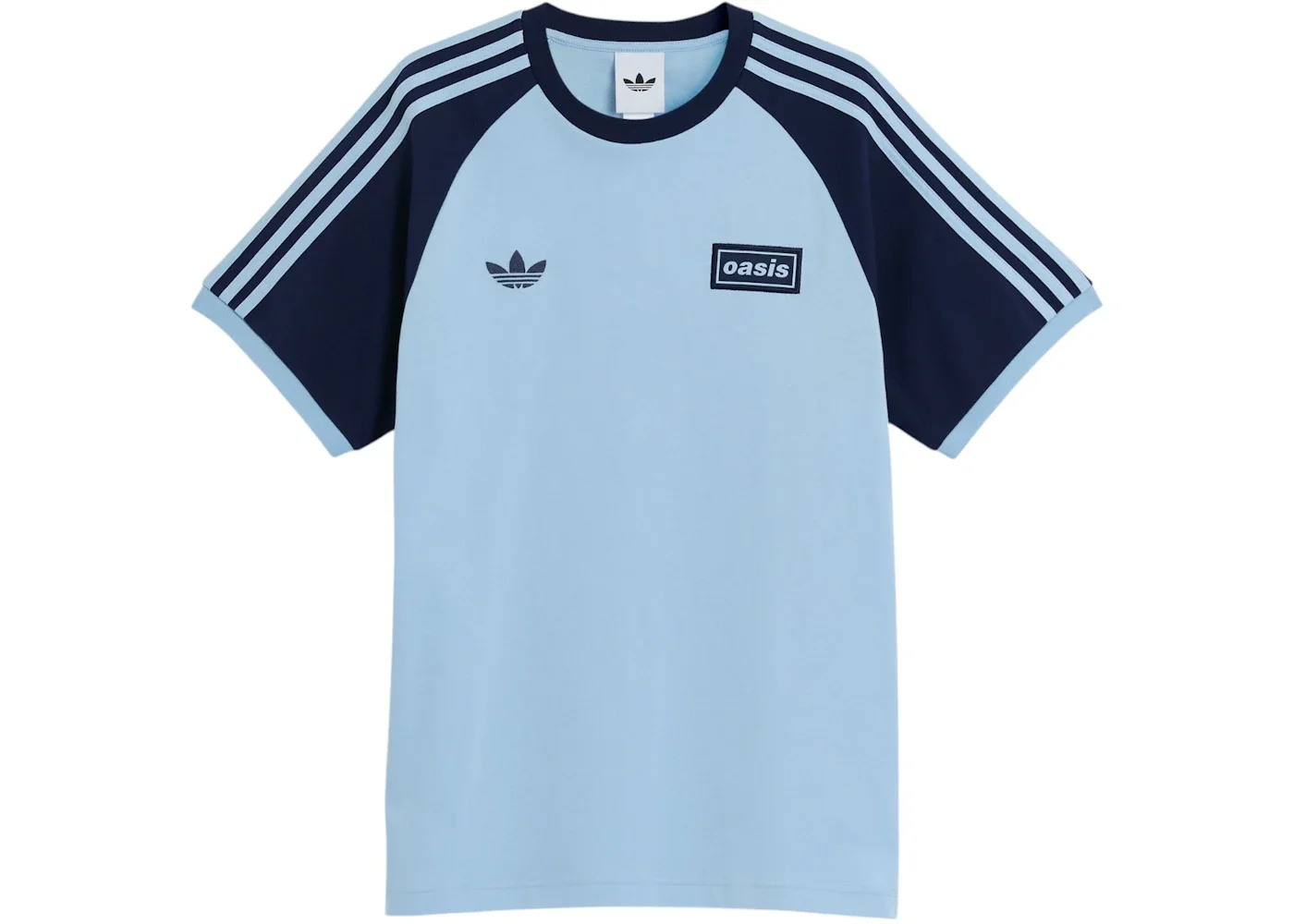 adidas Tour 3-Stripes Tee Clear Sky Night Indigo - 1