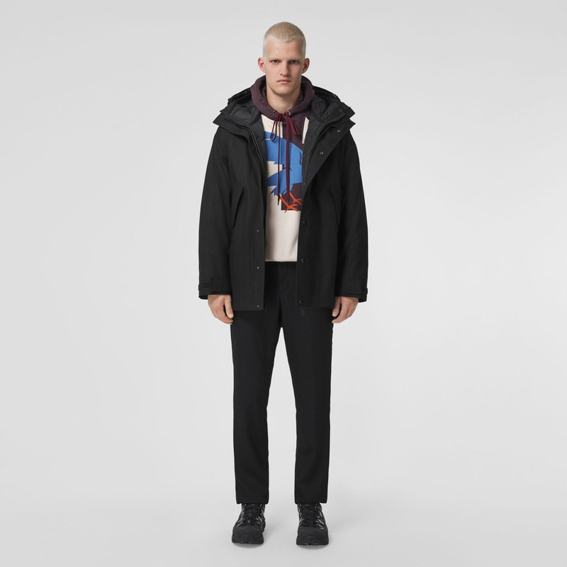 Burberry Cotton Gabardine Parka with Detachable Warmer outlook