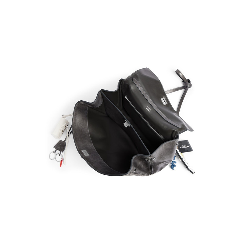 Women's Rodeo Handbag Medium With Charms in Grey 5