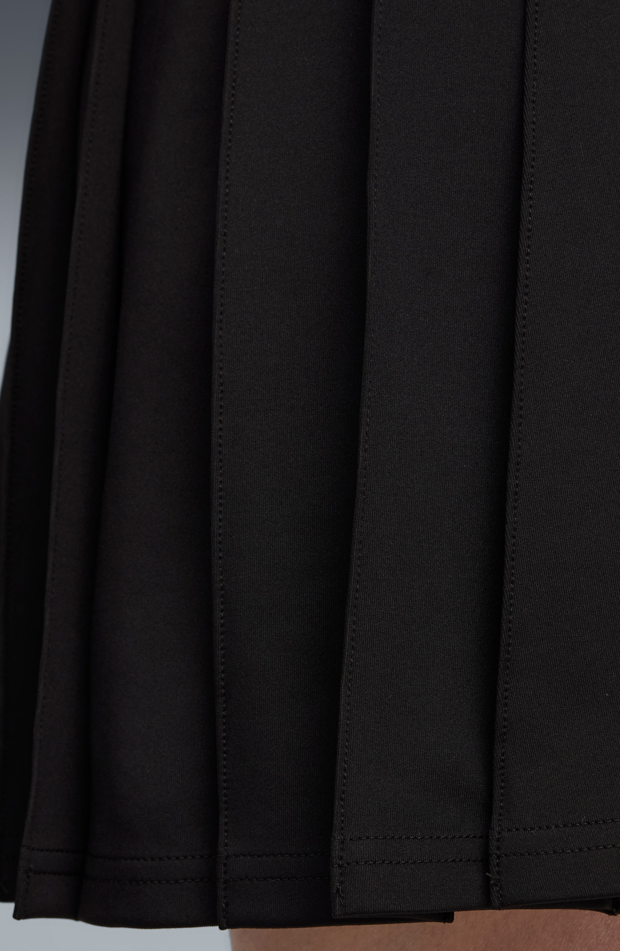 PUMA Pleated Miniskirt in Puma Black at Nordstrom - 6