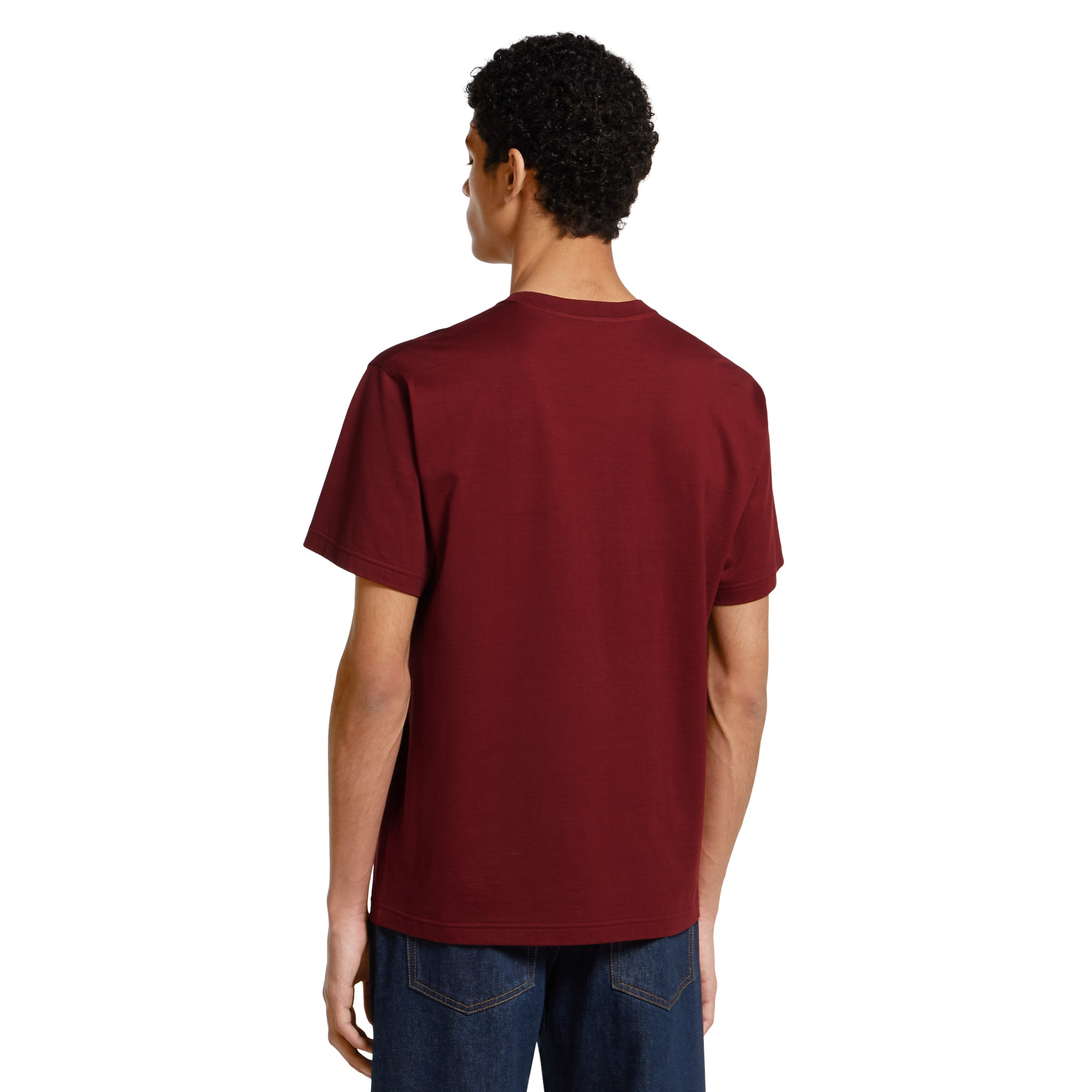 Cotton jersey T-shirt with print - 4
