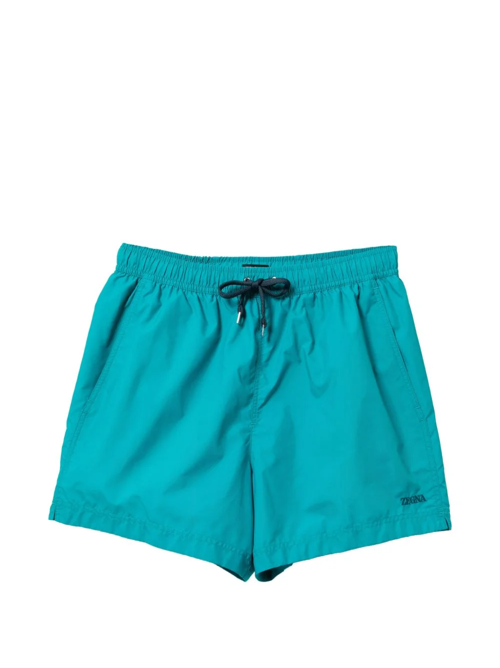 drawstring swim shorts - 1