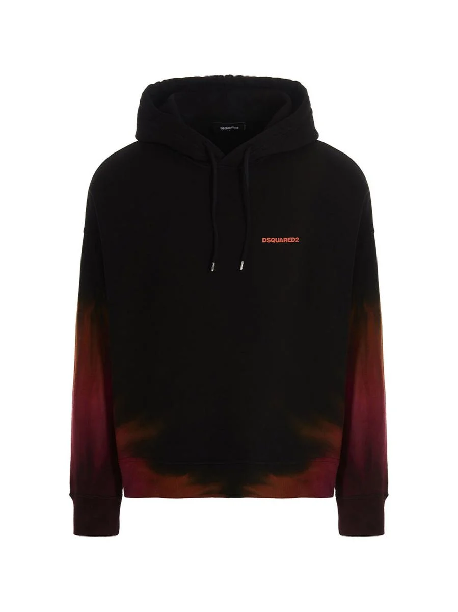 DSQUARED2 'D2 FLAME' HOODIE - 1