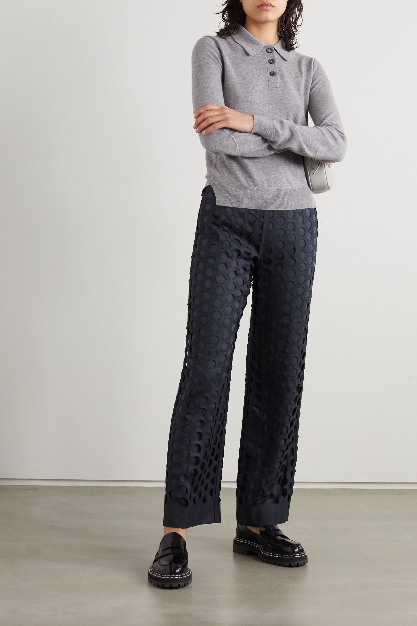 Distressed woven pants - 2