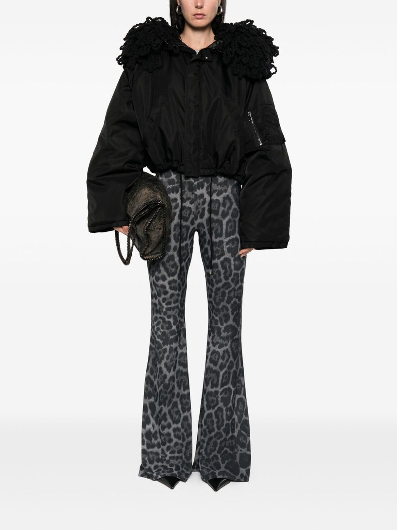 Stella McCartney leopard-print trousers outlook