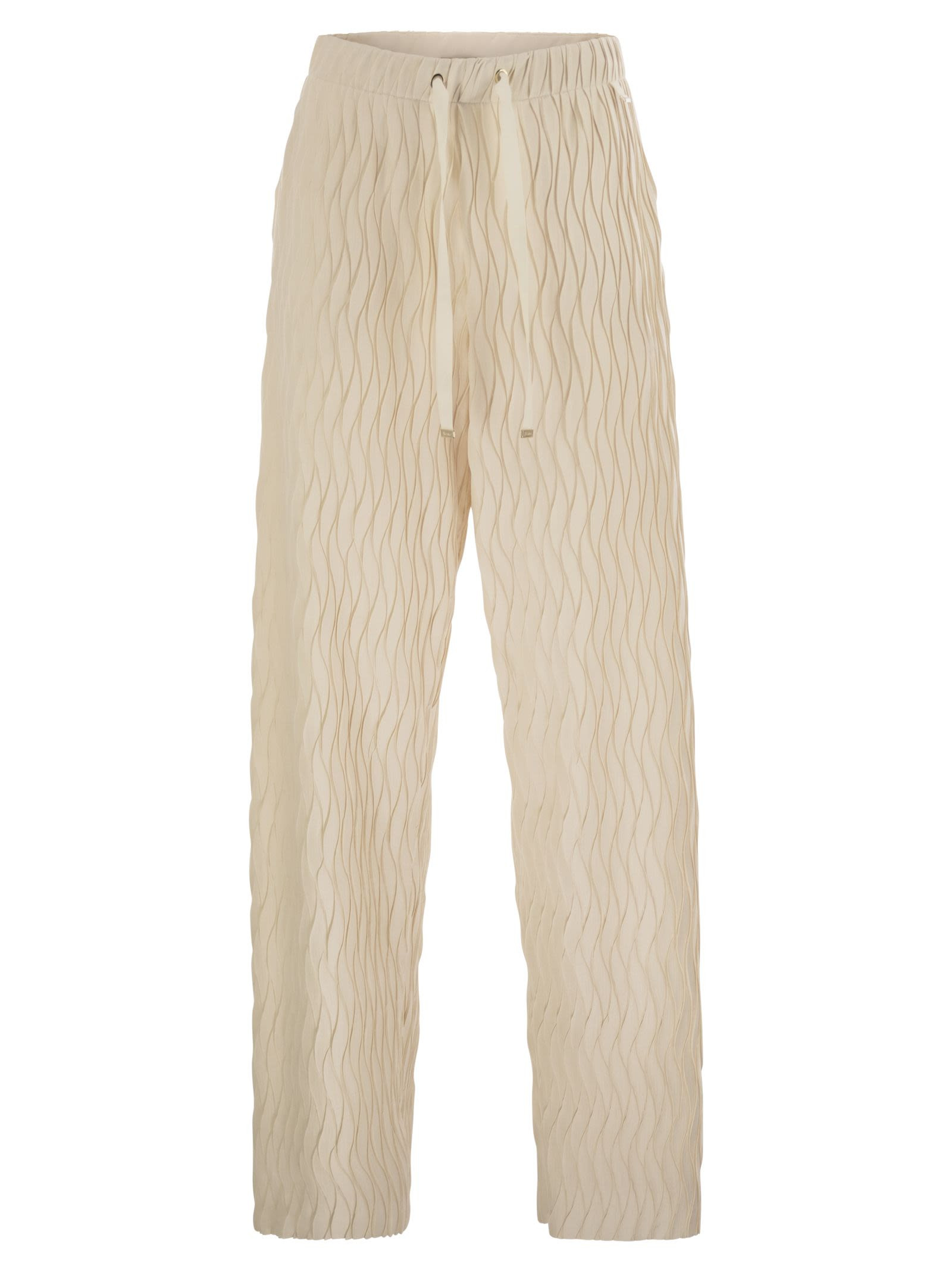 Herno Women Trousers With Crumpled Effect - 1