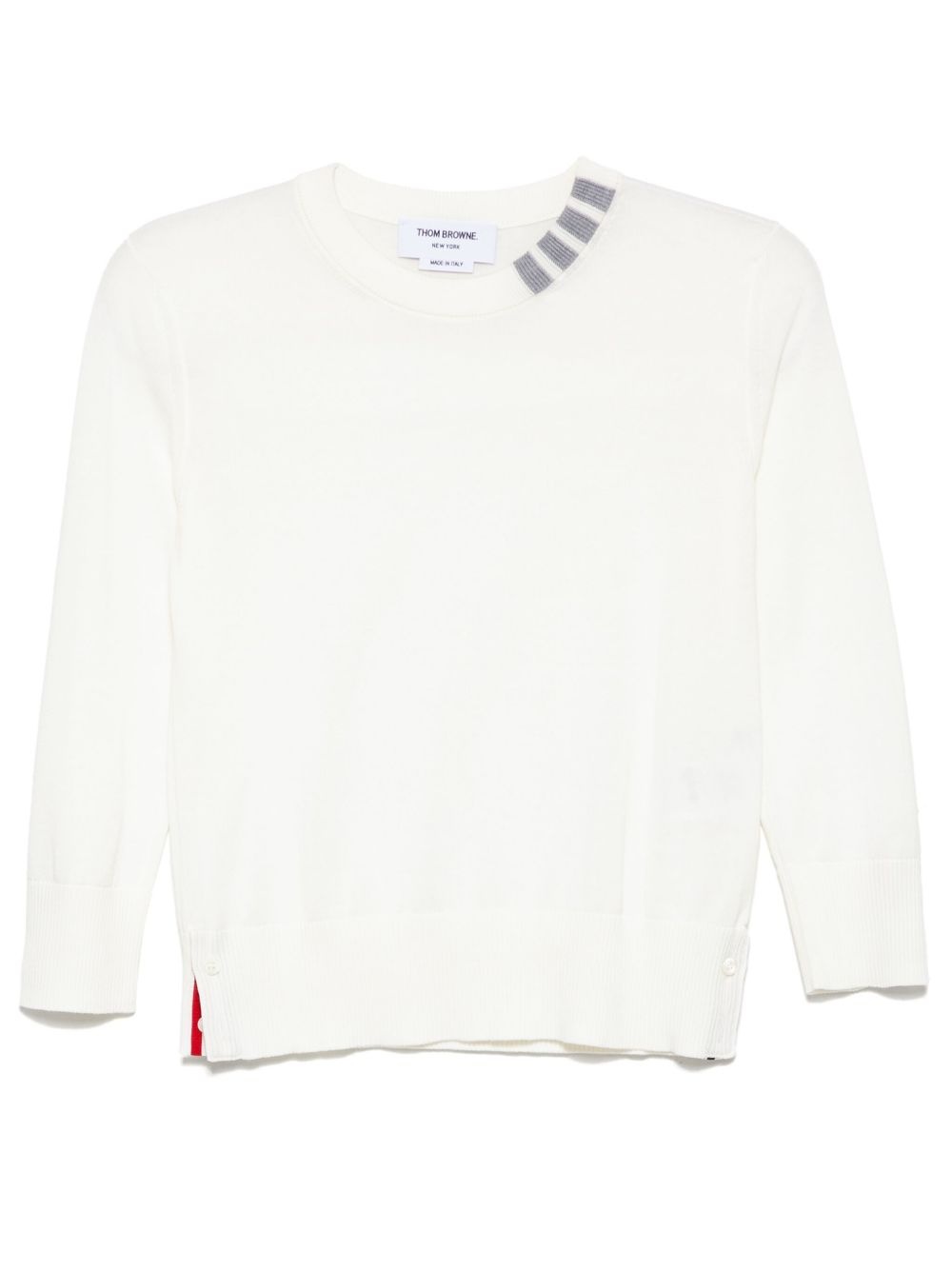 4-Bar stripe intarsia jumper - 1