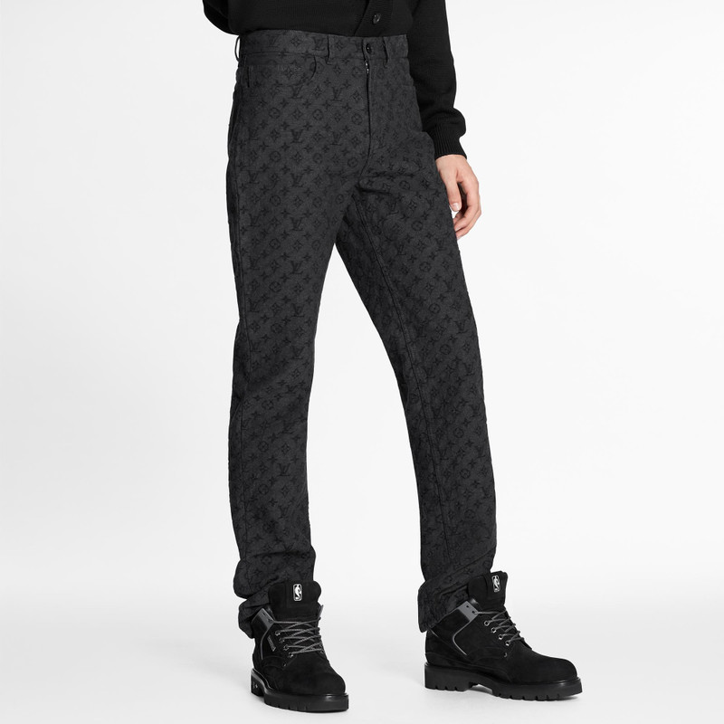 LVxNBA Monogram Regular Denim Jeans 3