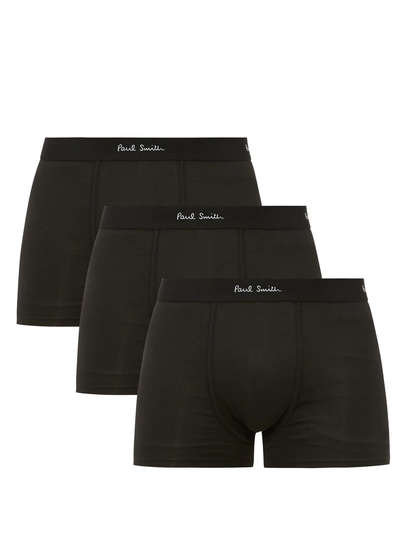 Pack of three cotton-blend boxer-briefs - 1