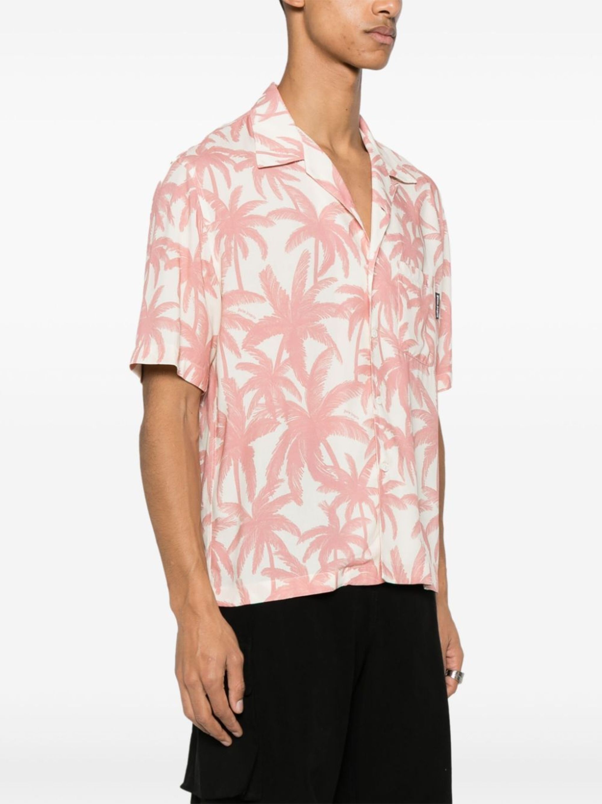 palm-tree print shirt - 3