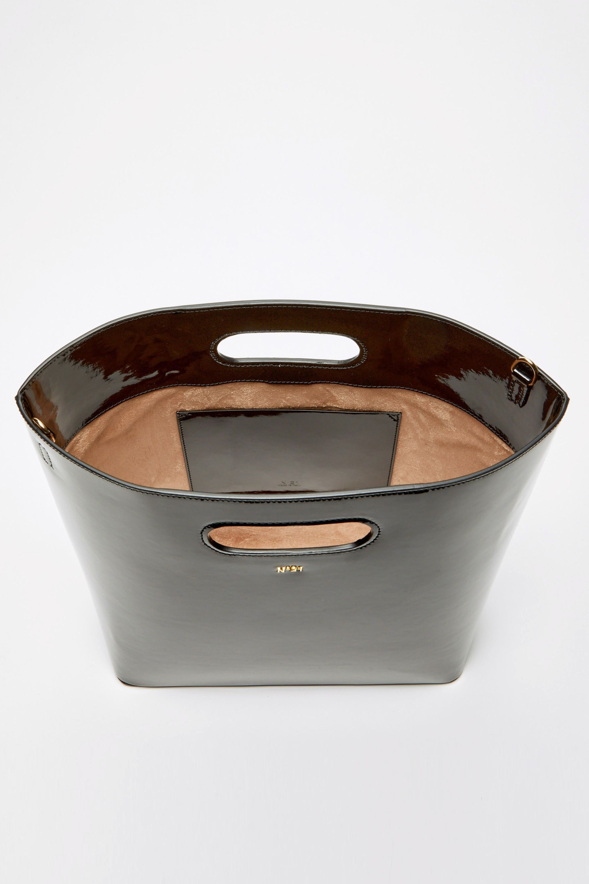 BIG SYNTHETIC LEATHER SHOPPER - 3