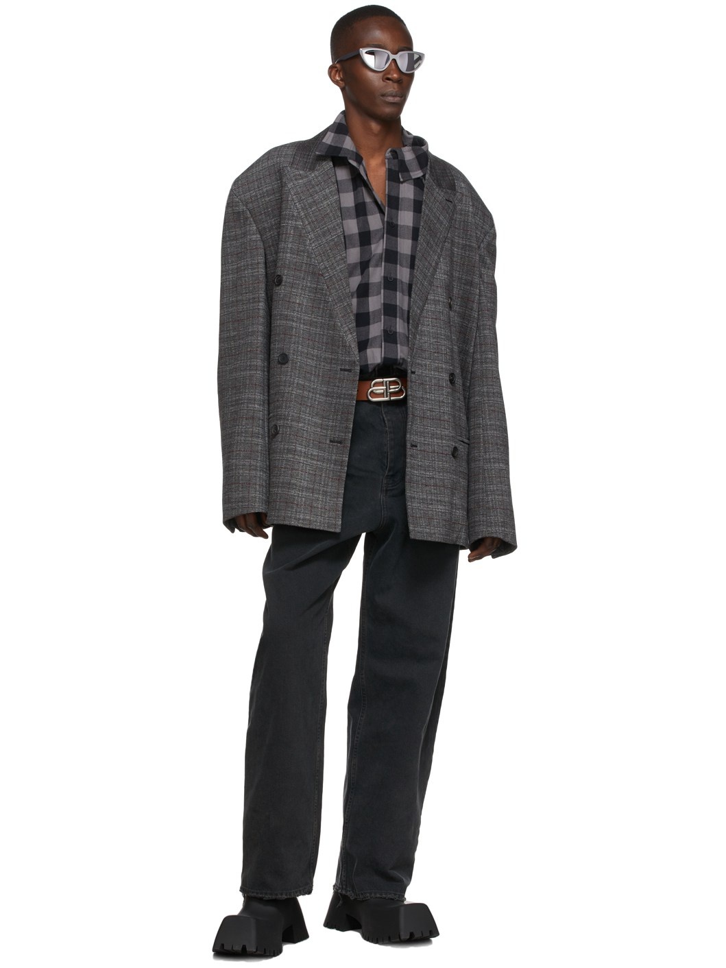 Brown BB Extra Large Belt - 3