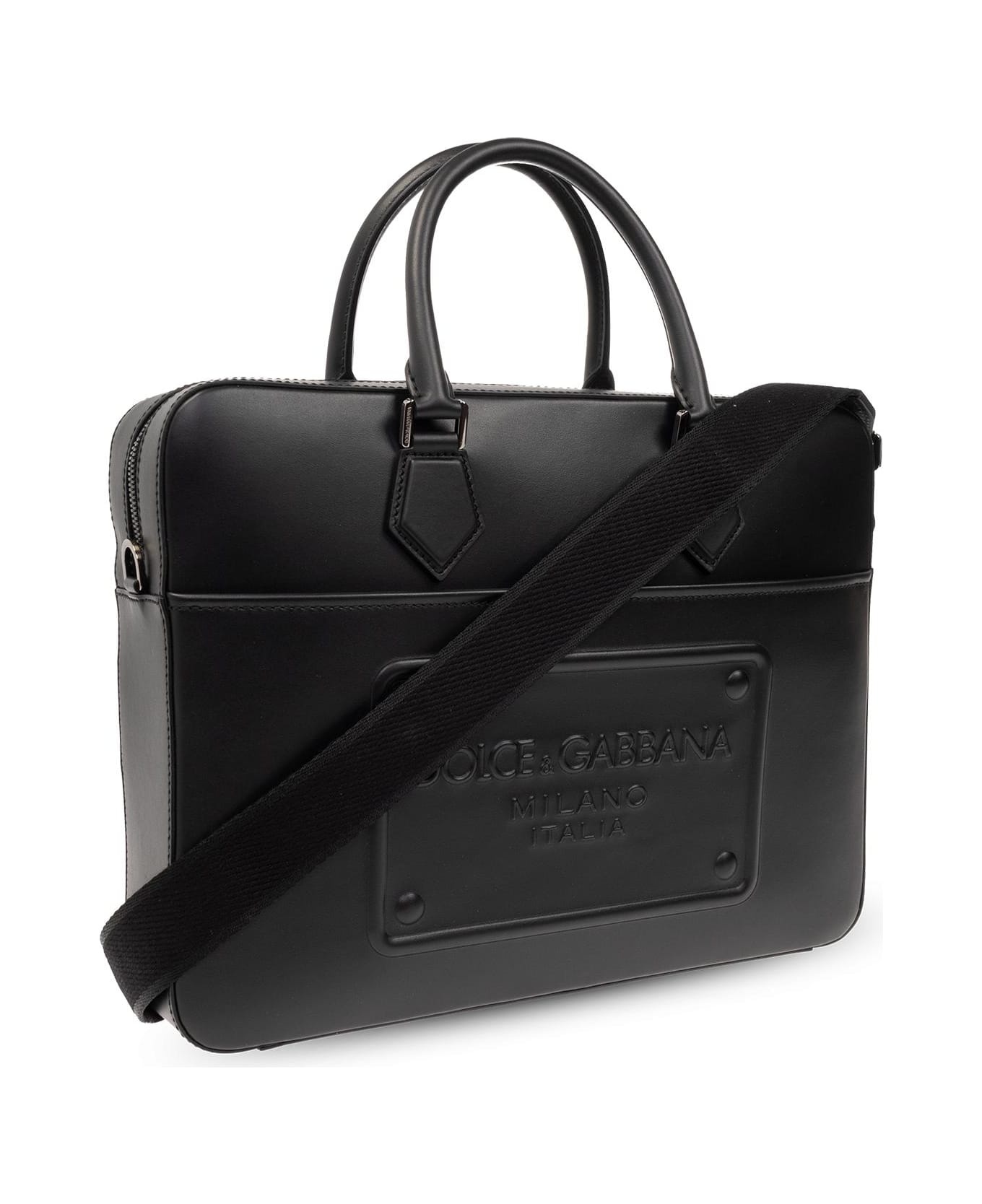 Dolce & Gabbana Briefcase With Logo - 3