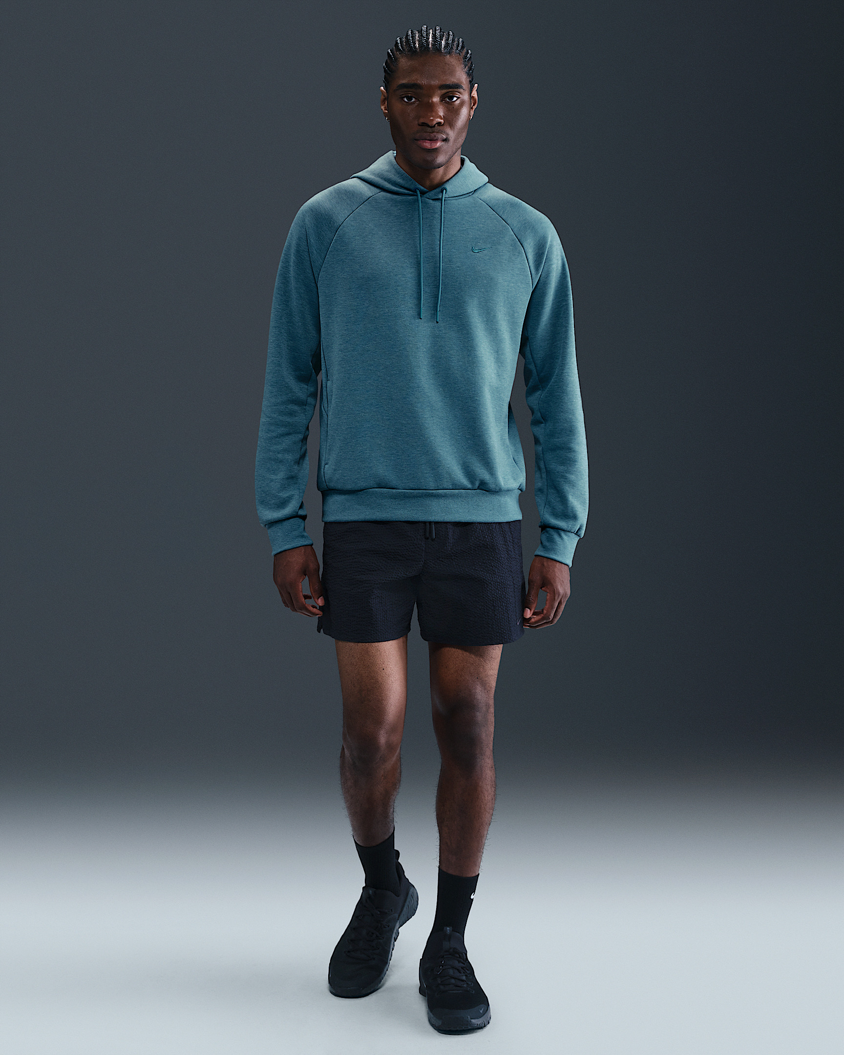 Nike Primary Fleece Men's Dri-FIT UV Pullover Performance Hoodie - 4