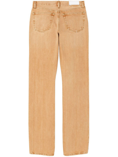 RE/DONE panelled straight-leg jeans outlook